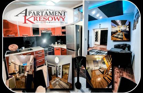 Hrubieszow Apartment | APARTAMENT KRESOWY parter 3 pokoje duża łazienka kabino-wanna SPA wi fi ekspres 2x smart tv antresola parking free plac zabaw bilet na aquapark 150m w cenie