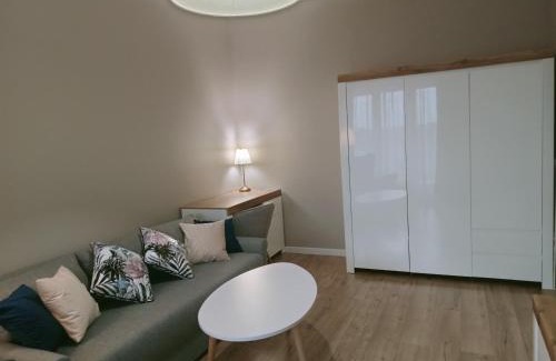 Psie Pole Apartment | Apartament z Widokiem, wygodny Apartament z sypialnią, kuchnią i salonem, 47m2, bezpłatny garaż