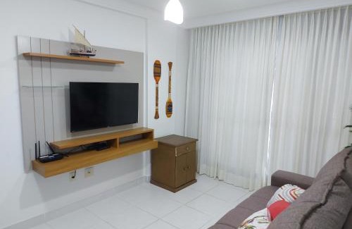 Centro Apartment | Apartamento com vista para o mar na Enseada Azul