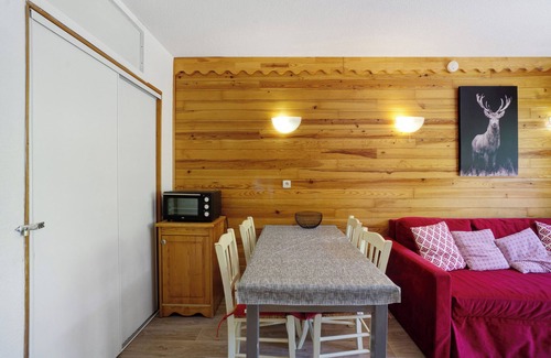 Saint-Francois-Longchamp Apartment | Apartment 'A3 405 Appart Au Pied Des Pistes' with Mountain View and Balcony