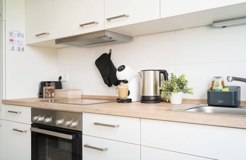 Zarrentin am Schaalsee Apartment | Apartment on the Schaalsee - New build - Sunny balcony - Stylish - SmartTV - UNESCO