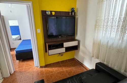 Tupi Apartment | Apartment 100 meters from Praia Grande - Vila Tupi
