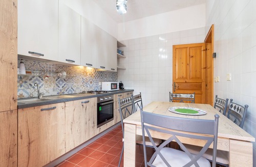 Marina Serra Apartment | Apartment 'Appartamento Rosa' with Sea View, Private Terrace and Wi-Fi