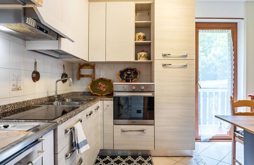 Celledizzo Apartment | Apartment 'Appartamento Vioz' with Mountain View and Balcony