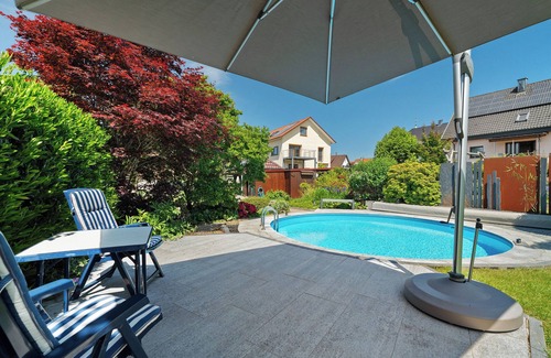 Buhl Apartment | Apartment 'Aschoff' with Mountain View, Shared Pool and Wi-Fi
