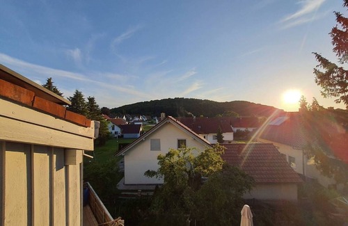 Bleichstetten Apartment | Apartment 'Brendle' with Balcony and Wi-Fi