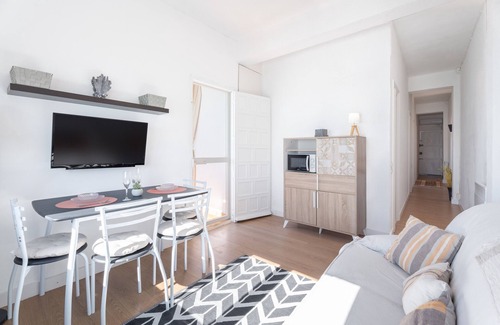 Playa de Almarda House | Apartment 'casAcamer Sur' with Sea Views, Private Terrace, and Shared Garden
