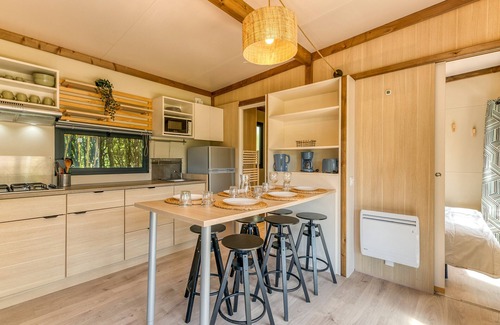 Vaulnaveys-le-Bas RV Rental | Apartment 'Columbia 43B' with Mountain View, Wi-Fi and Air Conditioning