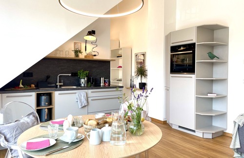 Koenigsberg in Bayern Apartment | Apartment 'Fernblick' with Private Terrace and Wi-Fi