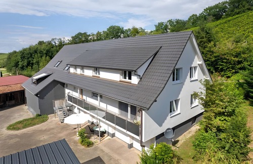 Appenweier Apartment | Apartment 'Fichte' with Balcony and Wi-Fi