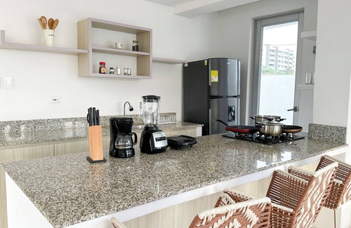 Puerto Colombia Apartment | Apartment for 6 Guests in Sabanilla a Few Steps from the Sea