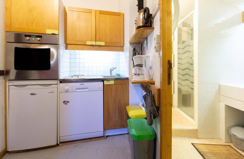 Montchavin Apartment | Apartment 'Appart Situ Au Pied Des Pistes' with Balcony