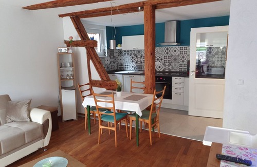 Ochsenfurt Apartment | Apartment 'Kellerei5 Wohnung 2' with Private Terrace and Wi-Fi