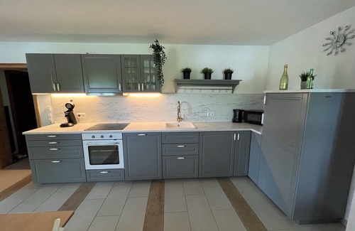 Friesenried Apartment | Apartment 'Löwenzahn' with Private Terrace, Shared Garden and Wi-Fi