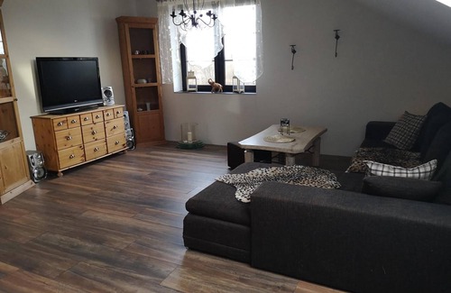 Boklund Apartment | Apartment 'Megis' with Private Terrace, Shared Garden and Wi-Fi
