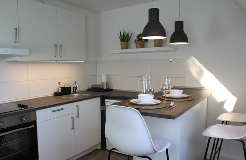 Griesenbruch Apartment | Apartment-Modern-Private Bathroom-Balcony