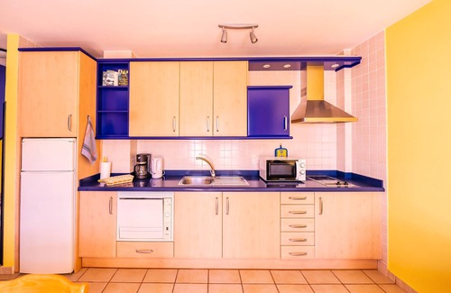 Puerto Naos Apartment | Apartment 'Nautilus 2' with Sea View, Private Terrace and Wi-Fi