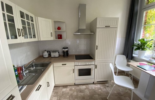 Wurzen Apartment | Apartment-Private Bathroom-Balcony-König Georg 3