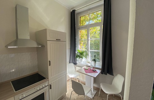 Wurzen Apartment | Apartment-Private Bathroom-Balcony-König Georg 3