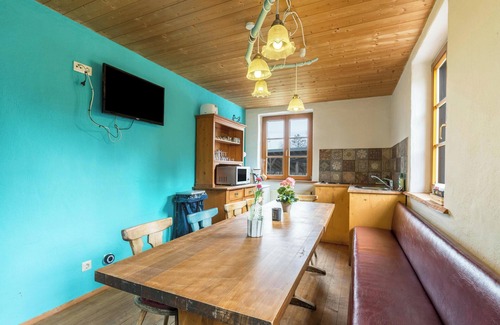 Sauldorf Resort | Apartment "Tipihof" with Wi-Fi & Private Terrace