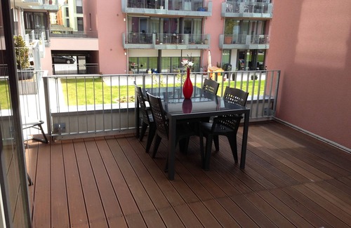 Petershausen-West Apartment | Apartment with Rhine view, 125 sqm, 4 rooms, designer furnishings