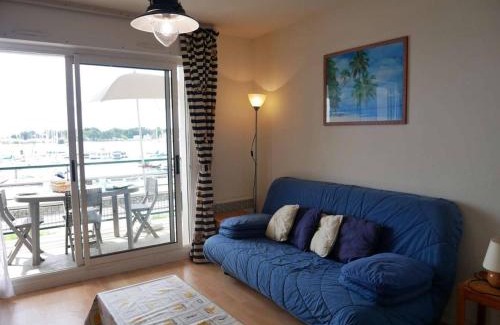 Etel Apartment | Appartement 2P. avec Vue Port, Tennis, Piscine Chauffée, Parking - À 600m de la Plage et Centre Nautique - FR-1-479-37