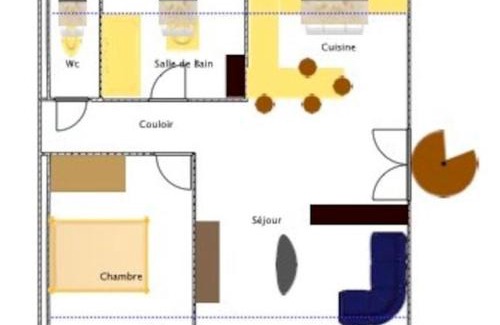Bagneres-de-Bigorre Apartment | * Appartement T2 - 2+2. Entièrement NEUF.