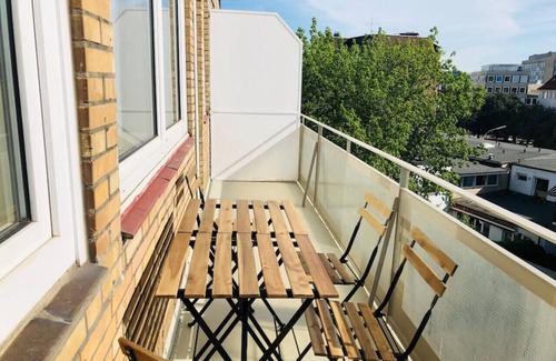 Altona-Altstadt Apartment | Arbio I Balcony 3 Bedroom Apart Altona