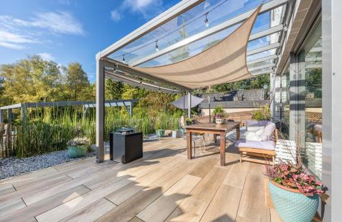 Buchholz in der Nordheide House | Architektenhaus mit Pool und Sauna
