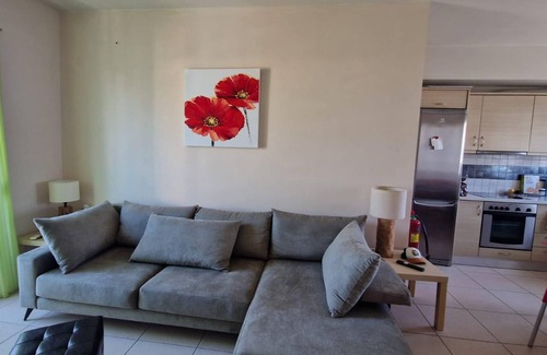 Kalyves Villa | Arena - Beach Villa - - Wifi- Sleep 4 - Sea view - Direct access to beach