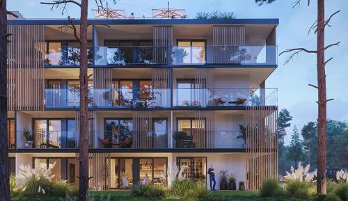 Uniescie Apartment | Art Lake Baltic Resort z basenem - by Royal Aparts