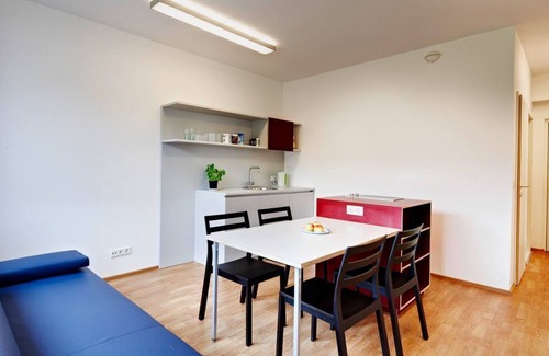 Saalfelden am Steinernen Meer Apartment | Hostel ALM 34 sport resort - twin room, shower, toilet