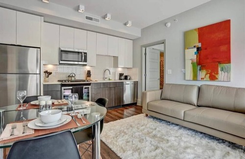 Garden Hills Apartment | ATL Luxury 1BR | Mins to Buckhead Village | near Parks