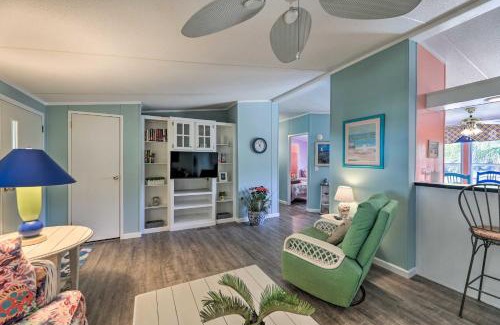Atlantic Beach House | Atlantic Beach Home with Decks and Fire Pit