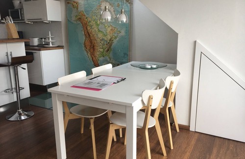 Gete Apartment | Attic studio in the Geteviertel - close to the city, trade fair, university, stadium and Weser cycle path