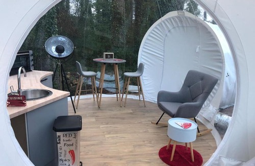 Lindry House | Au Calme Absolu chez Nicolas Maison bulle au calme