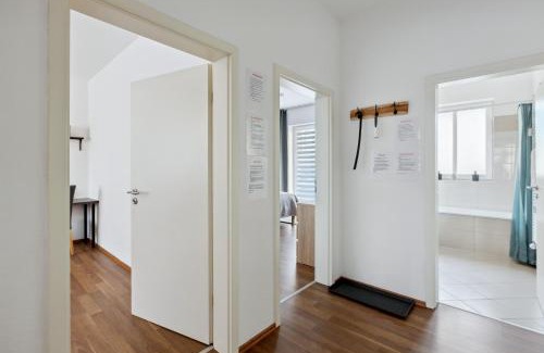 Merseburg Apartment | Aura - Nula #1 -2 Zimmer, 4 Betten, Küche, Balkon, Waschmaschine
