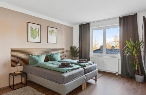 Merseburg Apartment | Aura - Nulandt#1 - 2 Zimmer, 4 Betten, Küche, Balkon, Waschmaschine