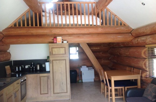 Wing Cabin | Authentic Log Cabin, With Fishing Rights On River Lyne