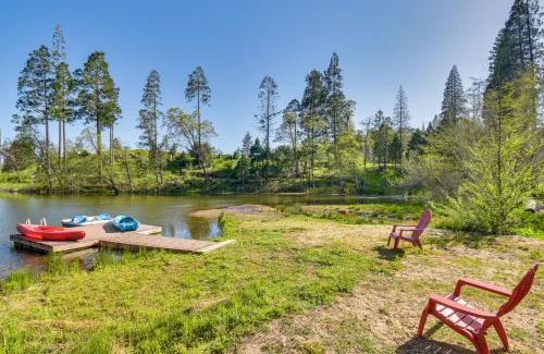 North Fork House | Authentic North Fork Cabin with Dock and Private Deck!