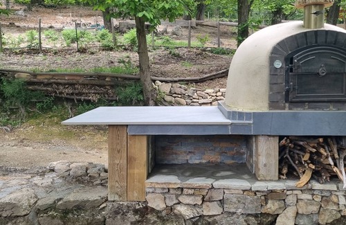Valgorge Cabin | Back to basics the Daffodil trailer close to the hiking trails
