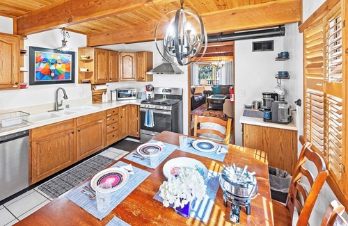 Big Bear City House | Barker Cottage: Hot Tub, Shuffleboard, Firepit