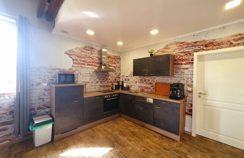 Oberdorla House | Barrier-free vacation property - vacation complex with playground