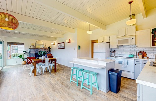 Gig Harbor House | Bay-front dog-friendly home on one acre of land with modern interior & W/D