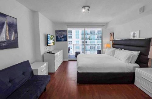 Brickell Apartment | Bay View 1 BDR 1 BTH Brickell Free Parking