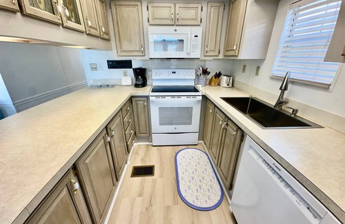 Nettles Island House | Beach Access home features an open floor plan with 2 bedrooms in a resort community