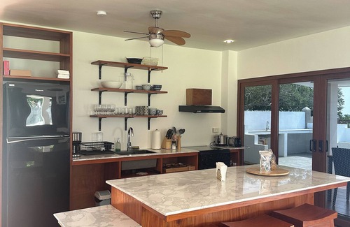 Maria House | Beach front Villa w/garden and outdoor kitchen,