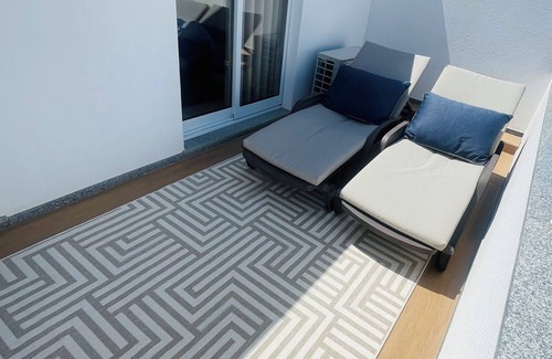 Torreira Apartment | Beachfront apartment with terraces.