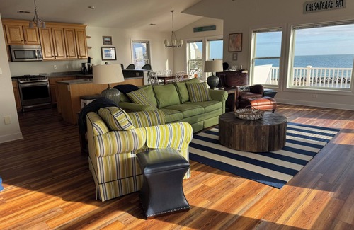 New Point House | Beachfront Bavon Beachfront Sailors Delight Sleeps 10.