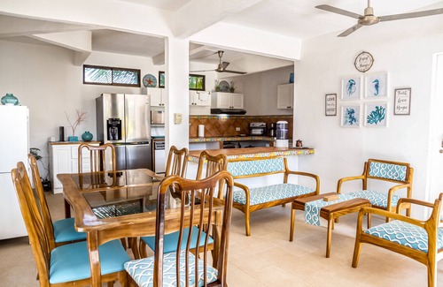 Cerro Plano House | Beachfront dog-friendly home with private pool, grill, hammocks, & beach access